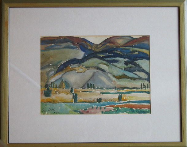 Edmond Bille Vallée du Rhône, 1923