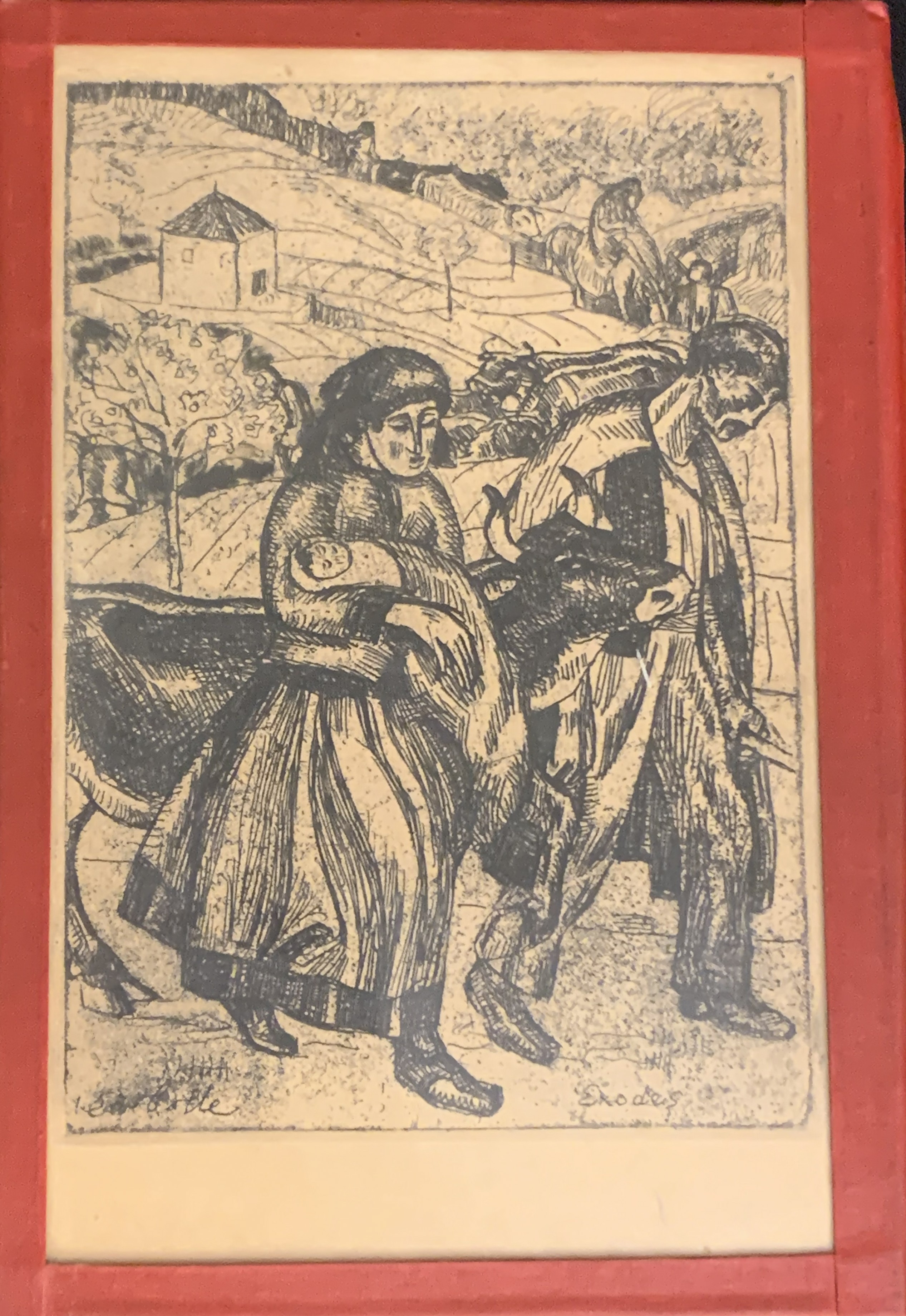 Edmond Bille Exode, 1915