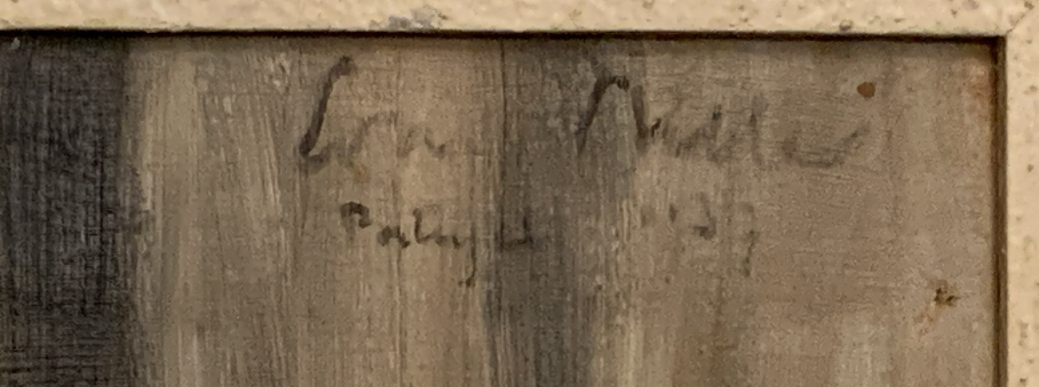Signature – Edmond Bille Femme à table